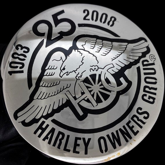 HOG Harley Davidson Motorcycle Owners Group G Sil… - image 2