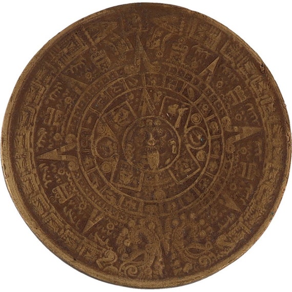 Pagne Da Colorare Del Calendaro Azteco - Foto 2