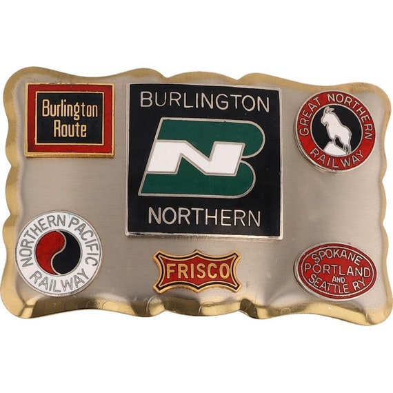 Burlington Northern Nprr Train Railroad Bn Frisco… - image 1