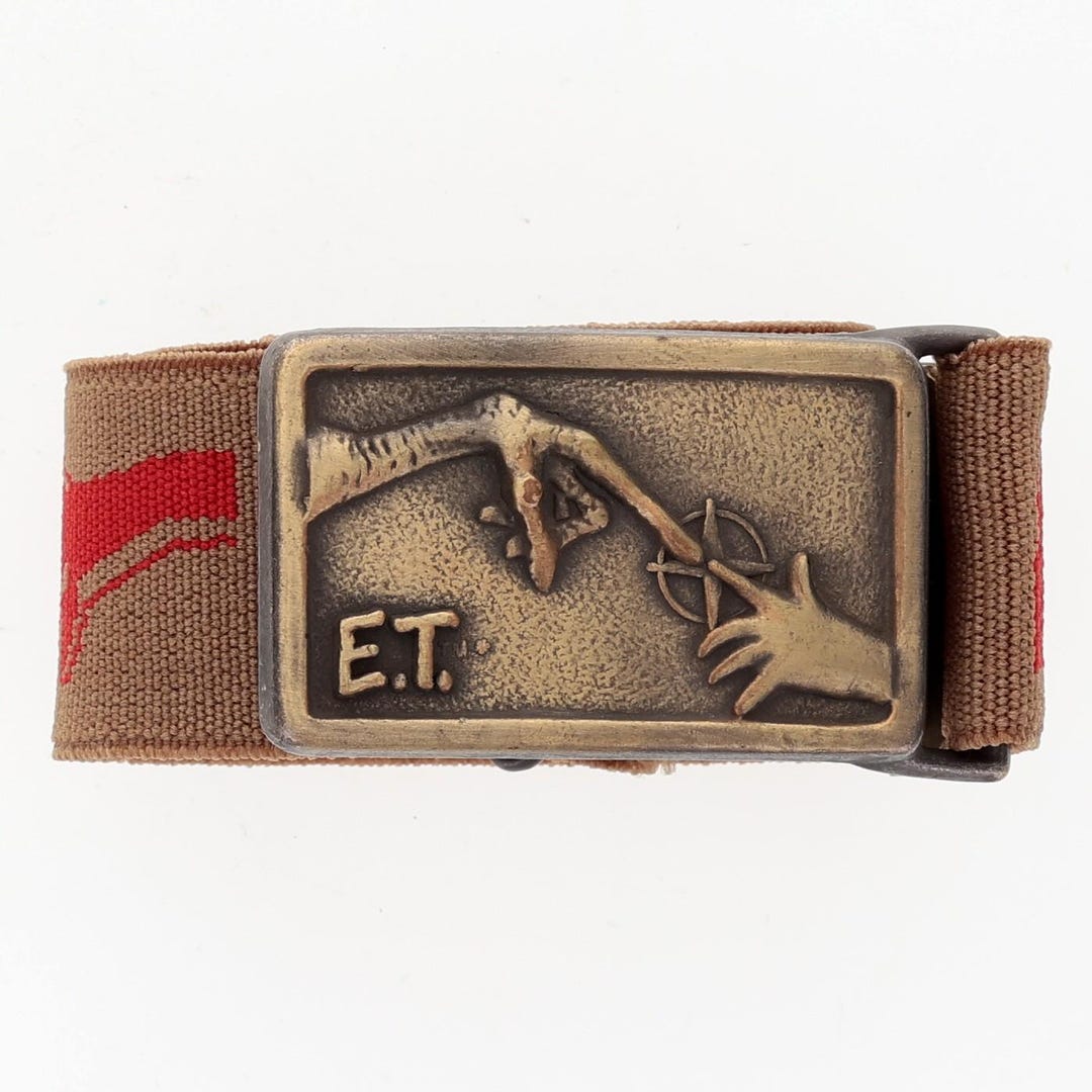 Vintage 80\'s E.T. The Extra - Terrestrial‎ Belt Buckle $_57.JPG?set_id=880000500F main image 3
