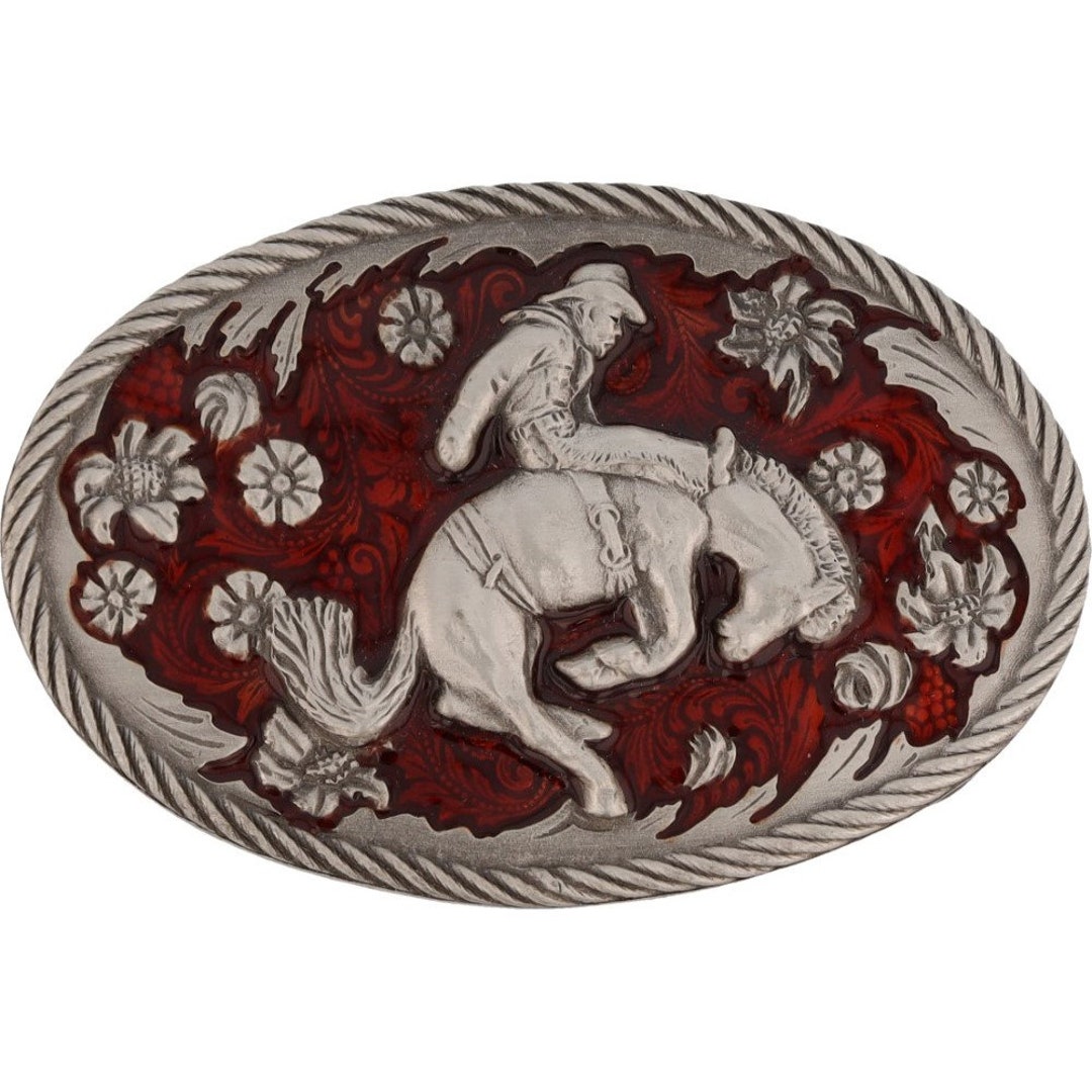 New Bucking Bronc Bronco Rider Wyoming Horse Rodeo Cowboy Nos Vintage ...