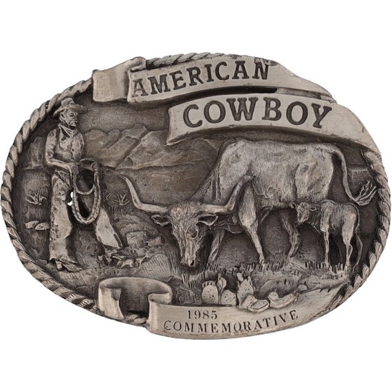 American Cowboy Rancher Ranch Steer Cattlemen Wes… - image 1