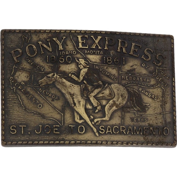 Pony Express Horse Us Mail Post Office Wild West W