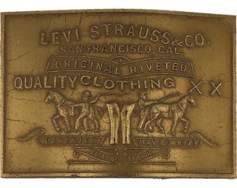稀少 非売品 50s- Levi's advertising brass tag il_340x270.6197402212_3tv0.jpg