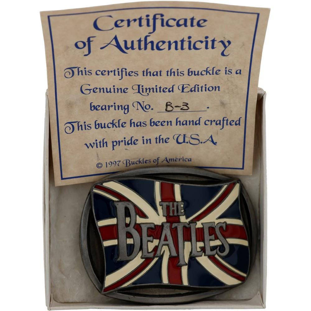 ダブルデッカー＊ビートルズの英国旗ユニオンジャック＊ビンテージ80sエナメル七宝 ダブルデッカー＊ビートルズ英ユニオンジャック＊ビンテージ80s