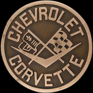 Hebilla de cinturón de bronce para Chevrolet Corvette Sports Muscle Show, coche clásico de los años 70, emblema de propietario de Stingray Antique Race Racing Show