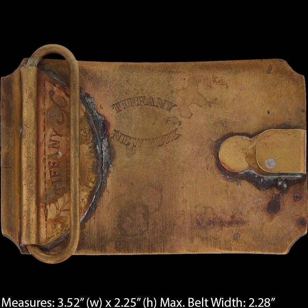 真鍮製ウェルファーゴインディアンテリトリー銀行ティファニー