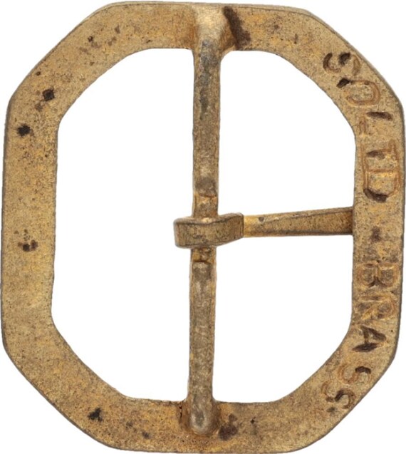 Brass Hand Cast Openwork Geometric Studio Accesso… - image 2