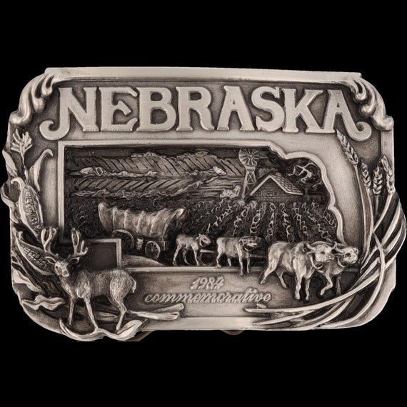 New Nebraska Nebraskan Western Ox Oxen Pioneer Fa… - image 3