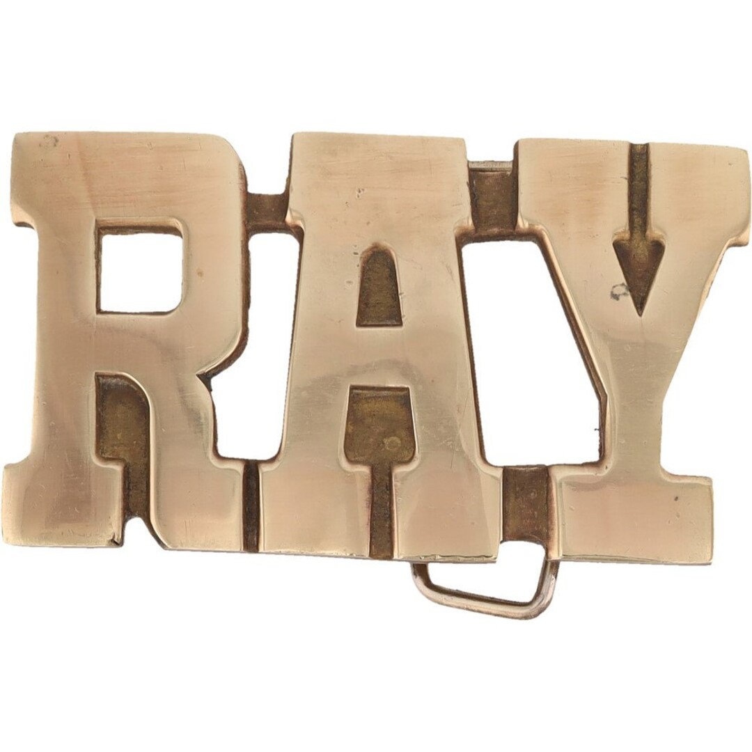 New Brass Ray Raymond Reynard Rayner Name Old School Hippie Hippy 1980s ...