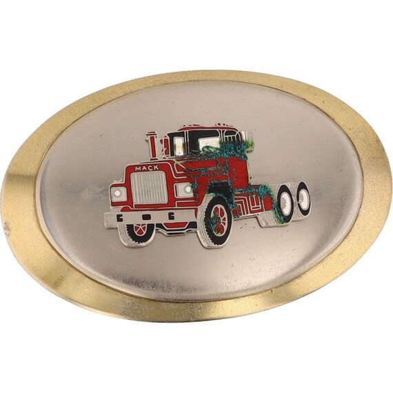 New Mack Truck Classic Trucker Semi Driver Cab Otr Carrier Nos Vintage Belt Buckle 18 Wheeler Big Rig Long Haul Transport Freight Carrier Etsy