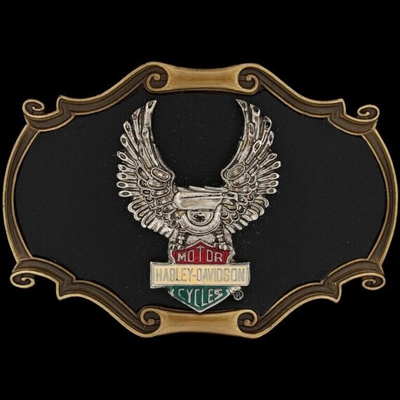 ❤️❤️Harley Davidson Belt Buckle❤️❤️ Harley Davidson Eagle Belt Buckle, Collector Buckle, Rare  main image 4