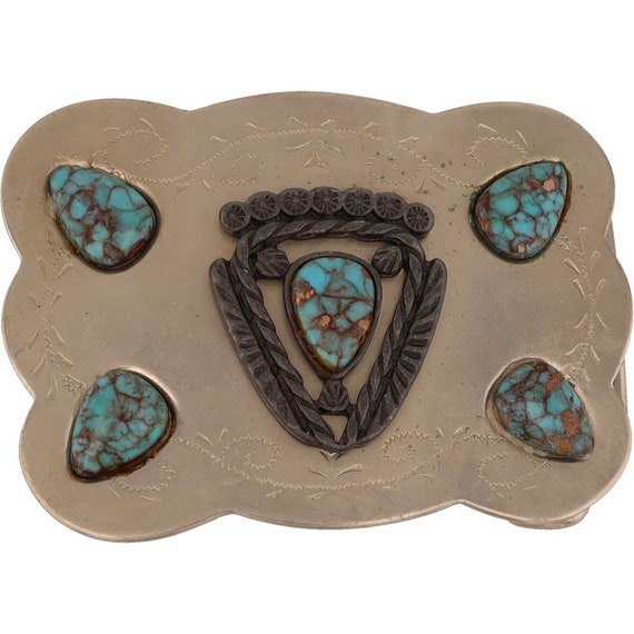 Faux Turquoise Native American Tribal Southwest C… - image 1