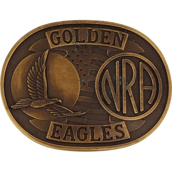 New National Rifle Nra Gun Western Eagle American… - image 1