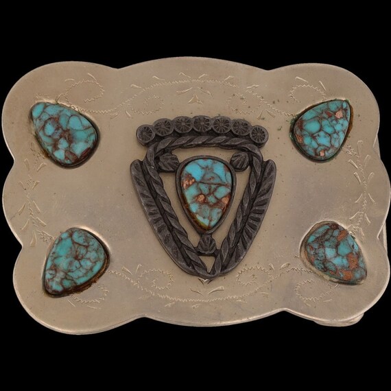 Faux Turquoise Native American Tribal Southwest C… - image 3