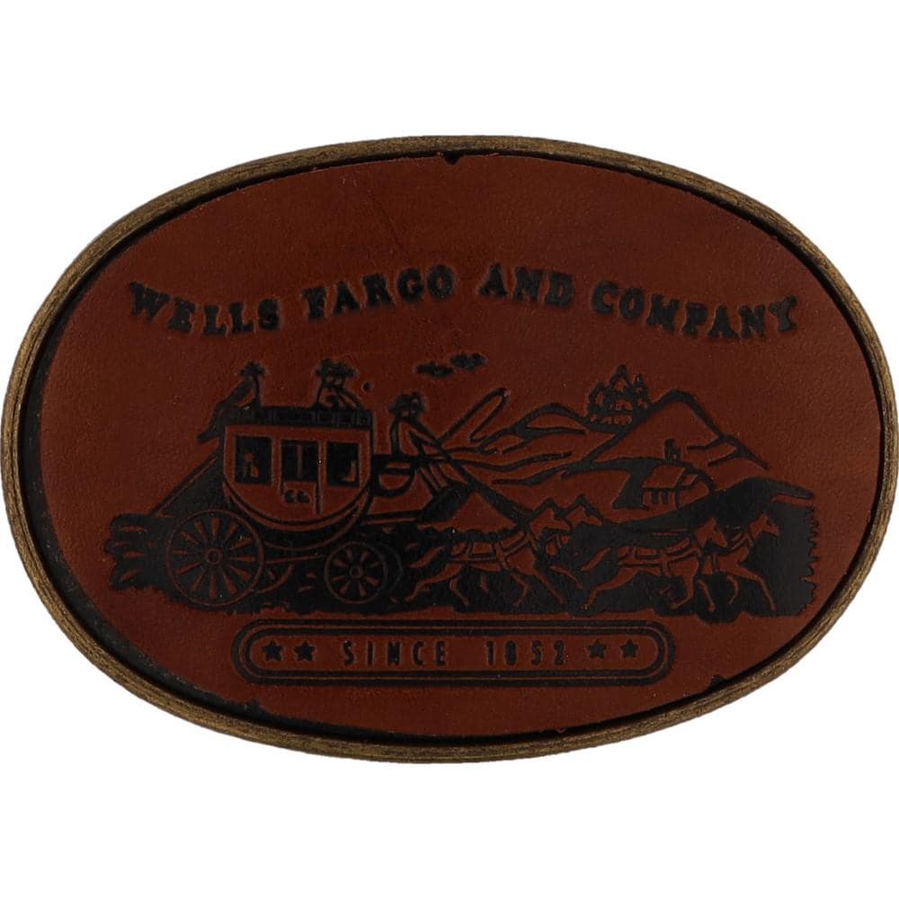 ウェルズ・ファーゴ、ステージコーチ・エクスプレス、銀行、アメリカーナ、ワイルド・ウェスト、ヴィンテージ・ベルト・バックル、金融、アメリカの交通 -  Etsy 日本