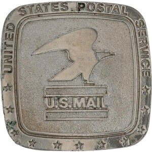 New Usps Postal Service Mail Worker Clerk Mailman Man Vintage Belt Buckle Carrier Uspo Us Employee Post United States Office Uniform