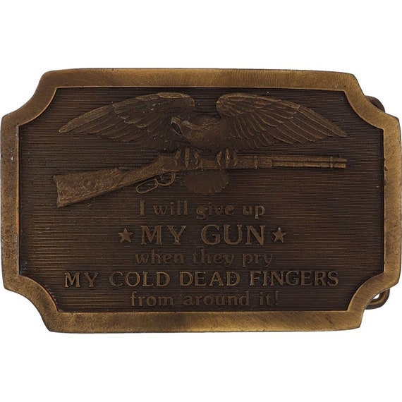 ベルト　バックル　I WILL GIVE UP MY GUN ベルト バックル I WILL GIVE UP MY GUN I'll Never Give Up My Gun