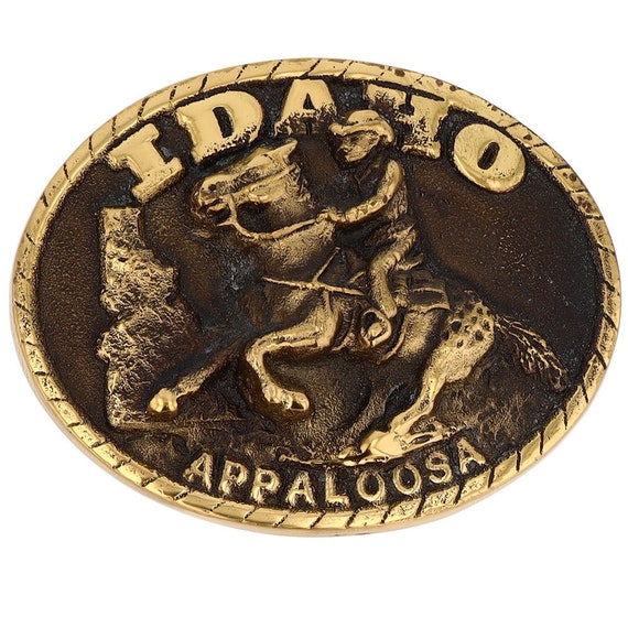 Brass New Idaho Appaloosa State Horse Nez Perce Tr