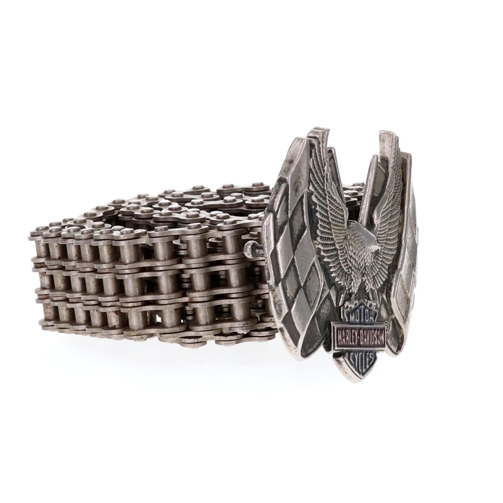 Vintage Harley Davidson Chain Belt Vintage Harley Davidson chain belt... | Depop main image 4