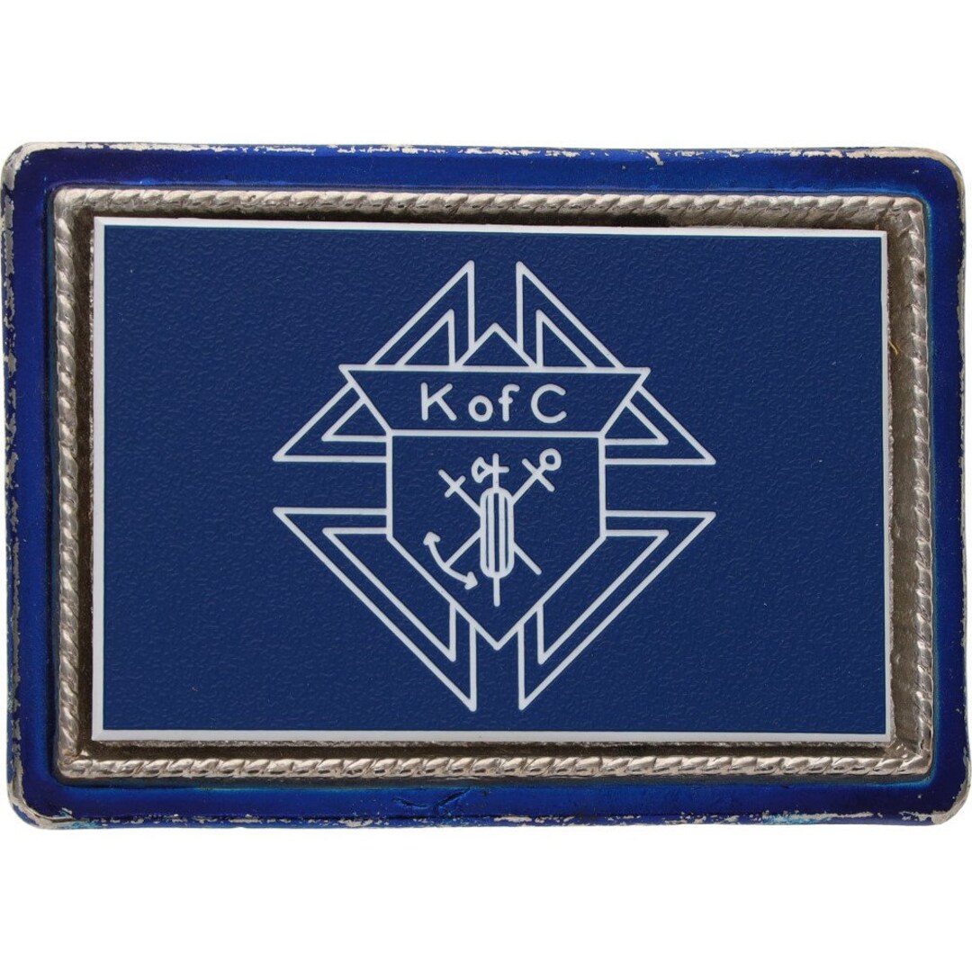 Knights Columbus K of C Logo Member Catholic Church 1970s Etsy