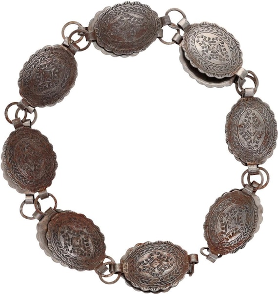 アクセサリー OLD Mexican Jewelry - Belt Type - Vintage Mexican Sterling Silver Steer Head Belt Buckle | Mac's
