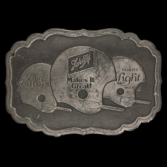 Schlitz Beer Malt Liquor Retro Football Fan Helme… - image 1