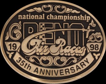 New Brass Reno Air Race Show Championship Aviation Airplane  display picture 3