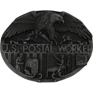 Usps Postal Service Mail Worker Clerk Mailman Man Vintage Belt Buckle Carrier Uspo Us Employee Post United States Office Uniform
