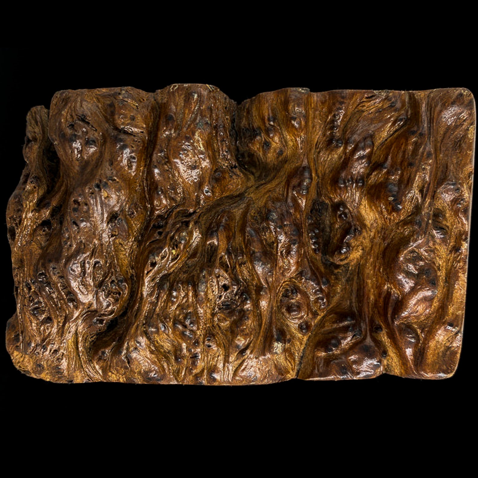 Exotic Burl Wood Art Artwork Boho Nature Hippie Handmade Etsy