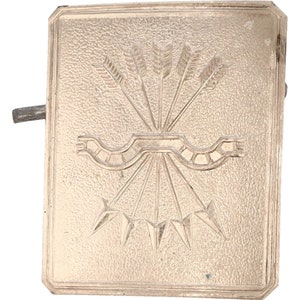 Francoism Francoist Flag Spain Spanish Civil War 1990s Vintage Belt Buckle