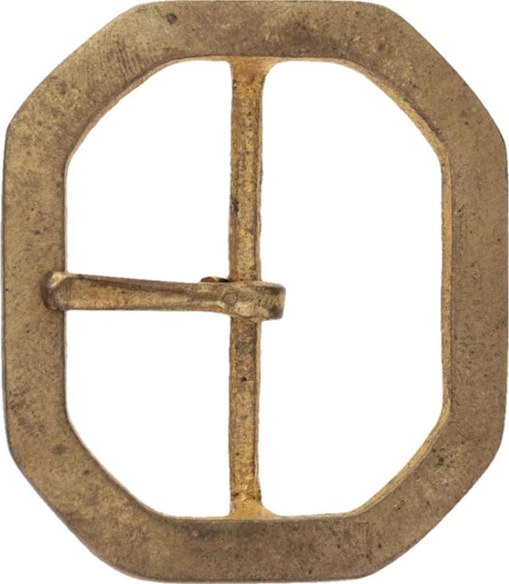 Brass Hand Cast Openwork Geometric Studio Accesso… - image 1