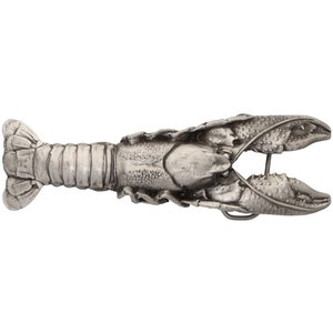 New Xl Lobster Shellfish Crawdad Crayfish Crab Hippie 80s Nos Vintage Belt Buckle Seafood Animal Fish Water Red Pincher Wildlife Wave Ocean
