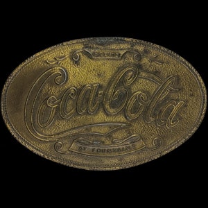 Coca Cola Coke Classic Collectible Soft Fountain Drink Soda Pop Logo Sign Advertising Collector Lover Drinker Gift 70s Vintage Belt Buckle