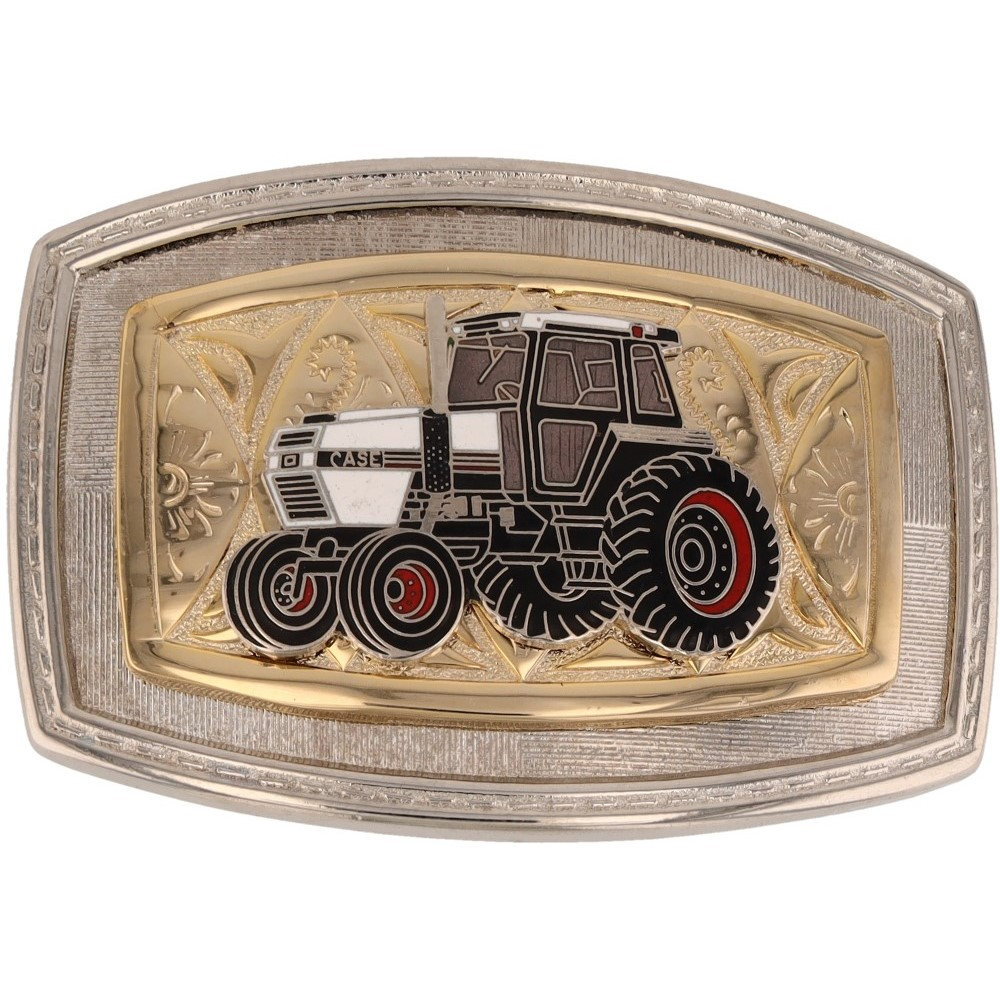 Case Tractor Agricultural Farm Equipment Farmer Farming Nos Vintage Belt Buckle Plowing Seeding Implement Ji Ih International Harvester Etsy