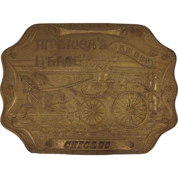 Metal Firefighter/Fire Dept Belt Buckle Metal Firefighter/Fire Dept Belt Buckle