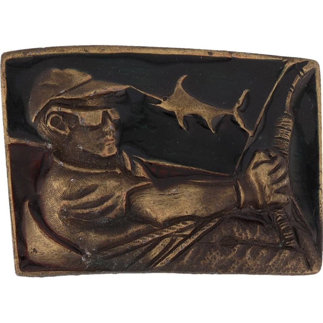 Marlin Swordfish Handmade Deep Sea Fishing Fisherman 1970s Vintage Belt