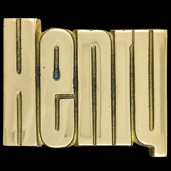 Henry Hank Personalized Name Retro Old School Hipp