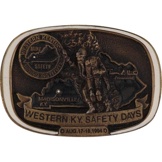Nos Kentucky Madisonville Rescue Contest Coal Mining Miner  display picture 3
