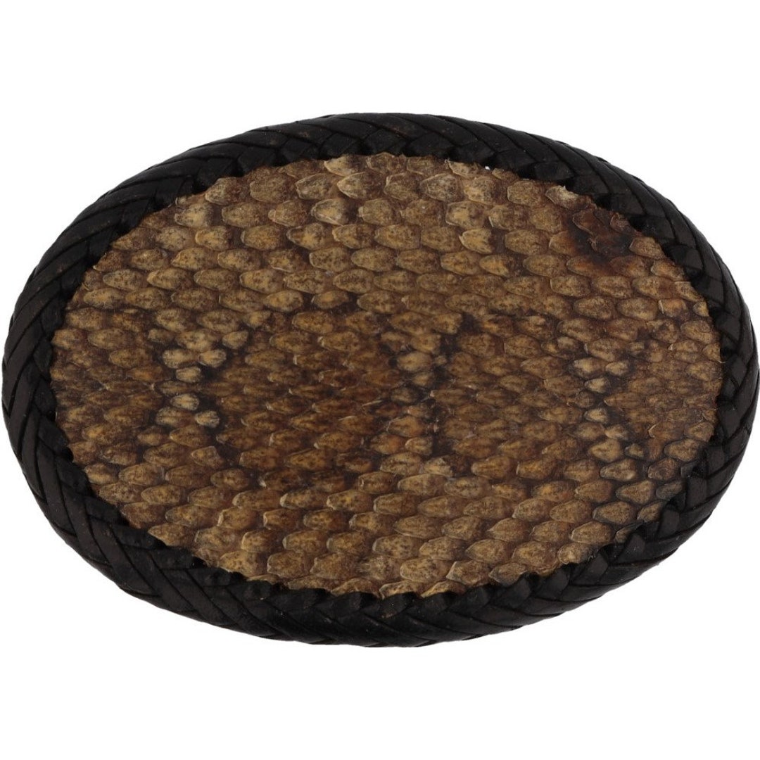 Snake Skin Rattlesnake Python Western Cowboy Biker 1980s NOS Vintage ...