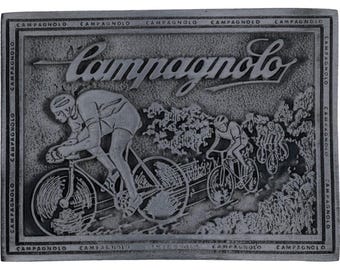 Nowy Campagnolo Road Racing Peloton Włochy Kolarze Promocja Zabytkowa klamra do paska 1975 Continental Divide Rower Rowerzysta Kolarstwo Rowerzysta