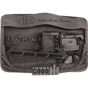 Case Ih 1680 1600 Series Axial Flow Combine Cih 1980s Vintage Belt Buckle Farm Ihc Agri King 1570 Attrezzature agricole Farmall