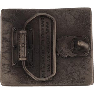 Lowrance Sonar Angeln Barsch Elektronische Fisch Tiefe Finder Nos Vintage Gürtelschnalle Marine Elektronische Grand Lake Oklahoma Bild 2