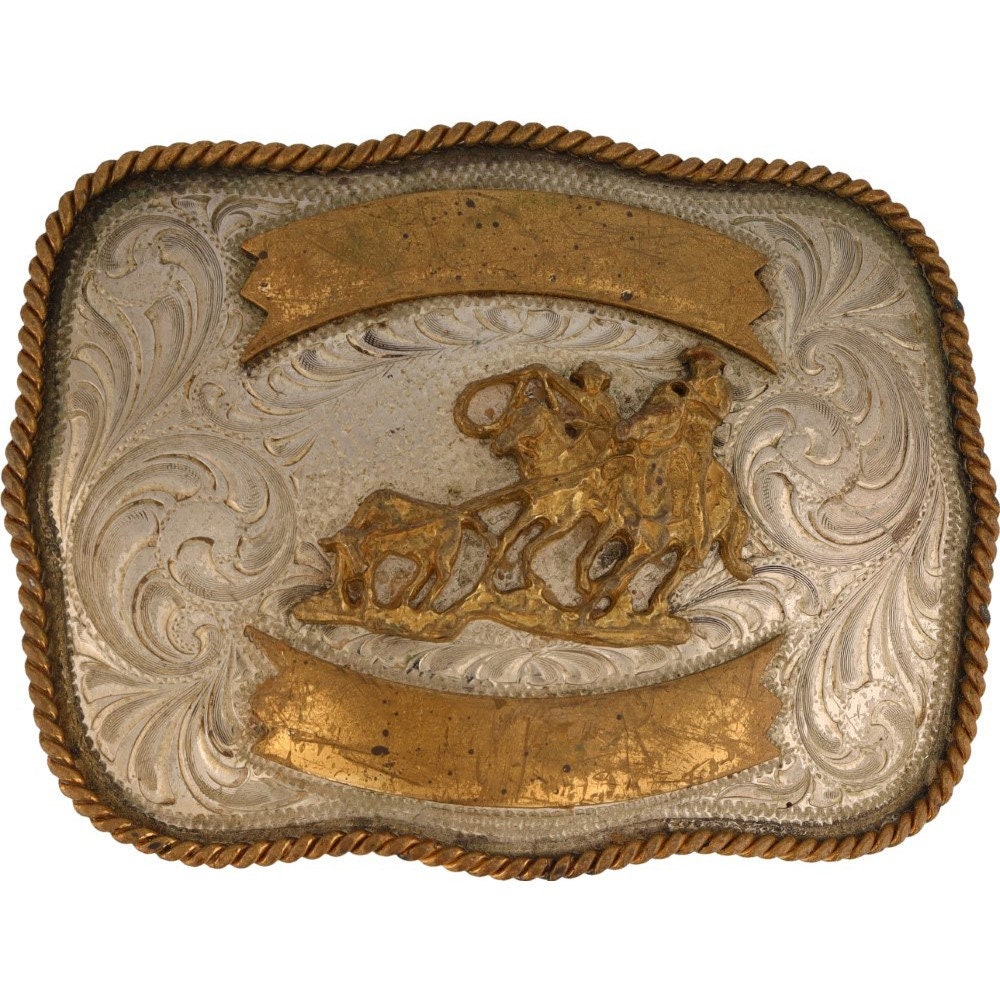 Roping belt cheap buckles