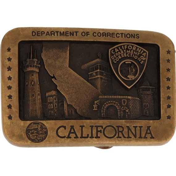 Bronze Rare California Doc Department Corrections… - image 1