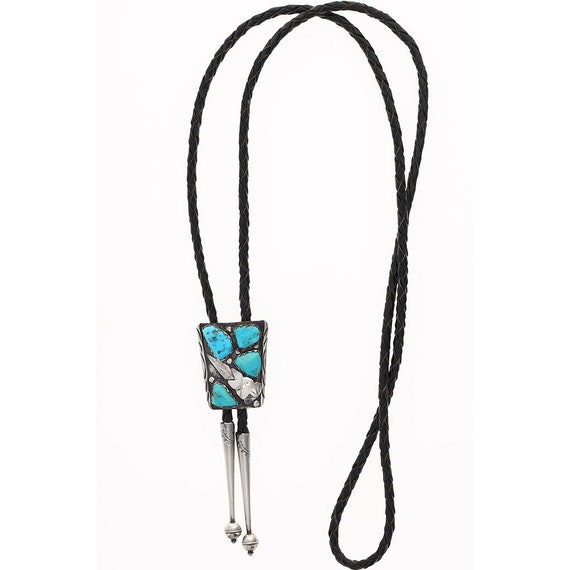 Sterling Silver Turquoise Cheama Zuni Southwest N… - image 2