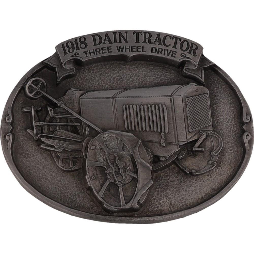 1918年製 Dain トラクター 3輪駆動 蒸気クラブ シカモア イリノイ州 ヴィンテージ ベルトバックル 農業機器コレクター - Etsy 日本