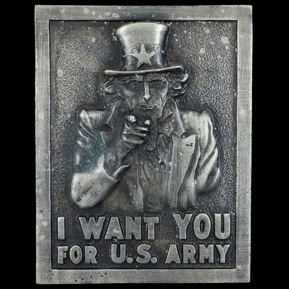 Uncle Sam I Want You Us Army Military Vietnam War Etsy