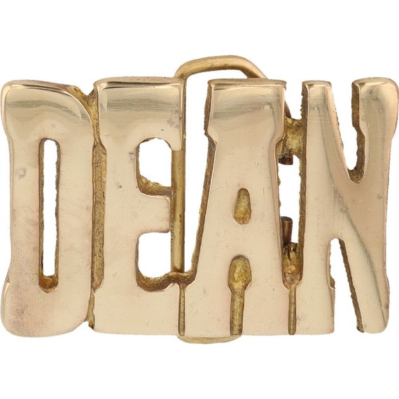 New Brass Dean De Dede Deanie Deany Name Old Scho… - image 1
