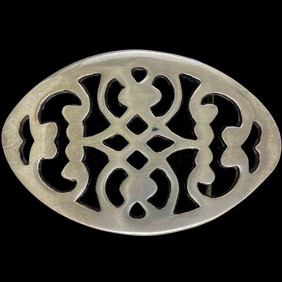 Brass Celtic Infinity Knot Knotwork Abstract Art … - image 1